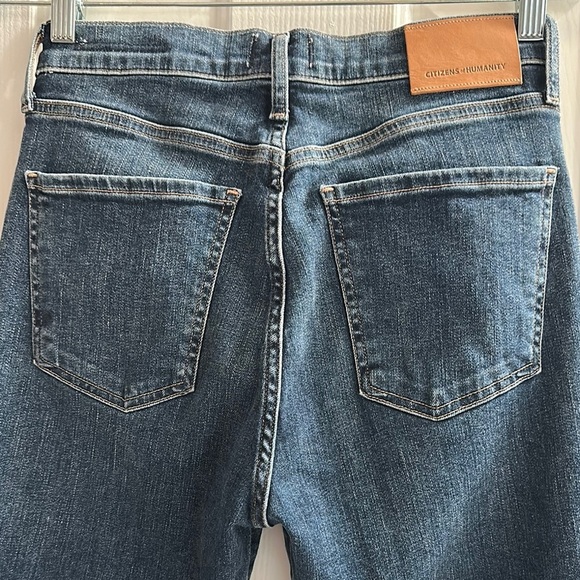 CITIZENS OF HUMANITY Olivia High Rise Slim Indigo Color Denim Women’s 27 - Picture 3 of 11